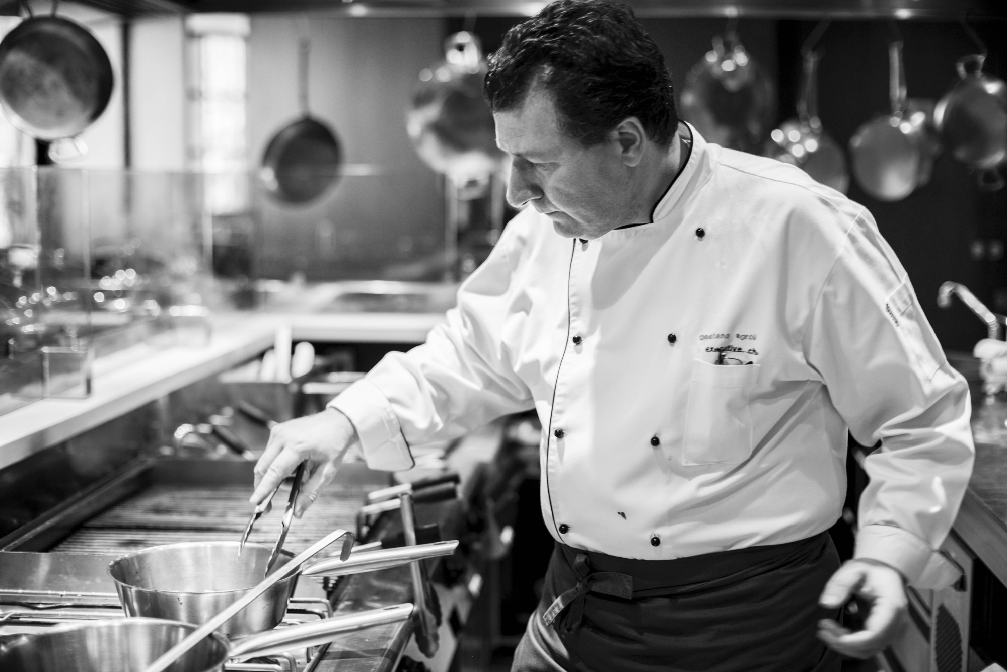At the pass