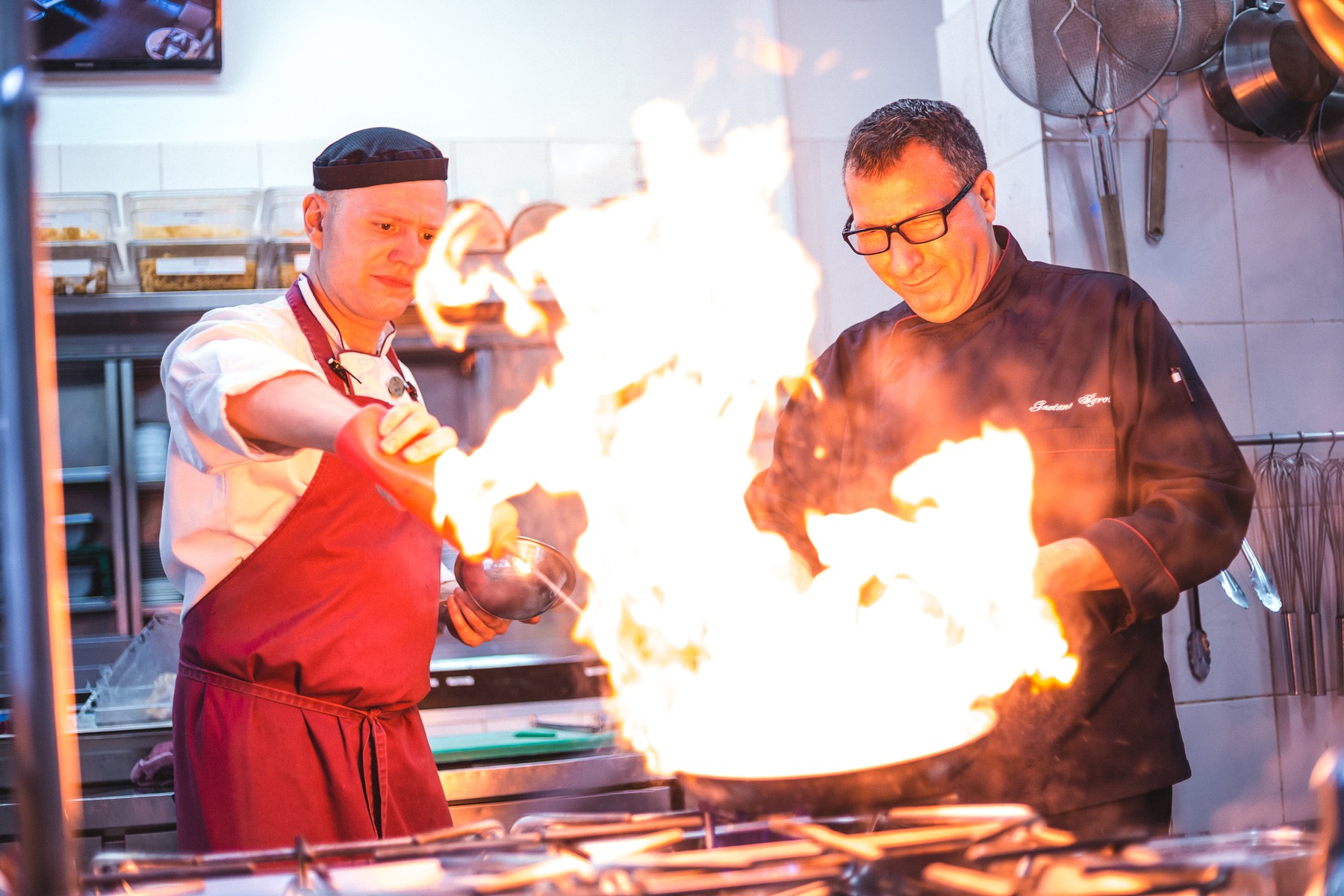 Kitchen moments — Opera Hotel Kyiv