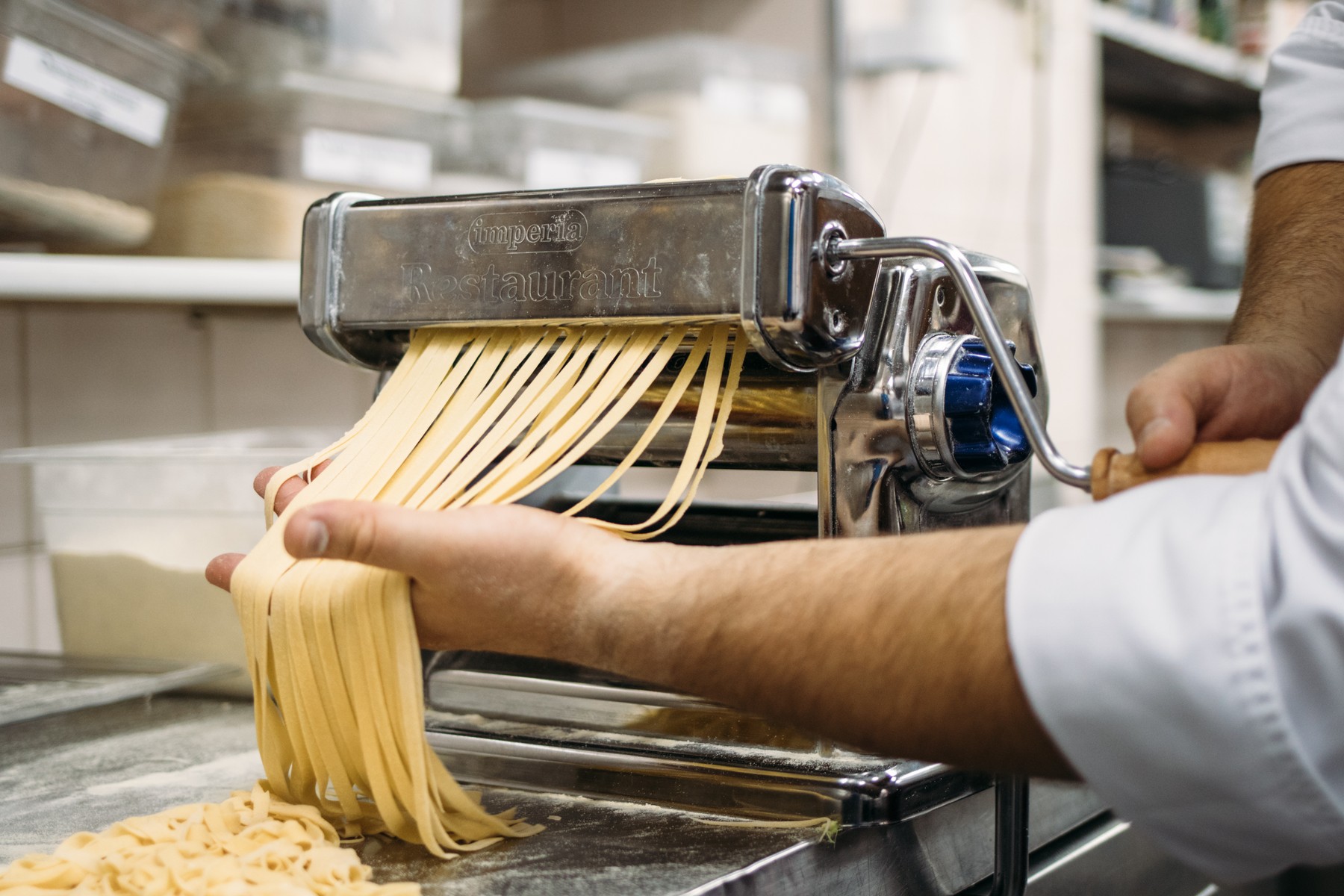 Handcrafted fresh pasta