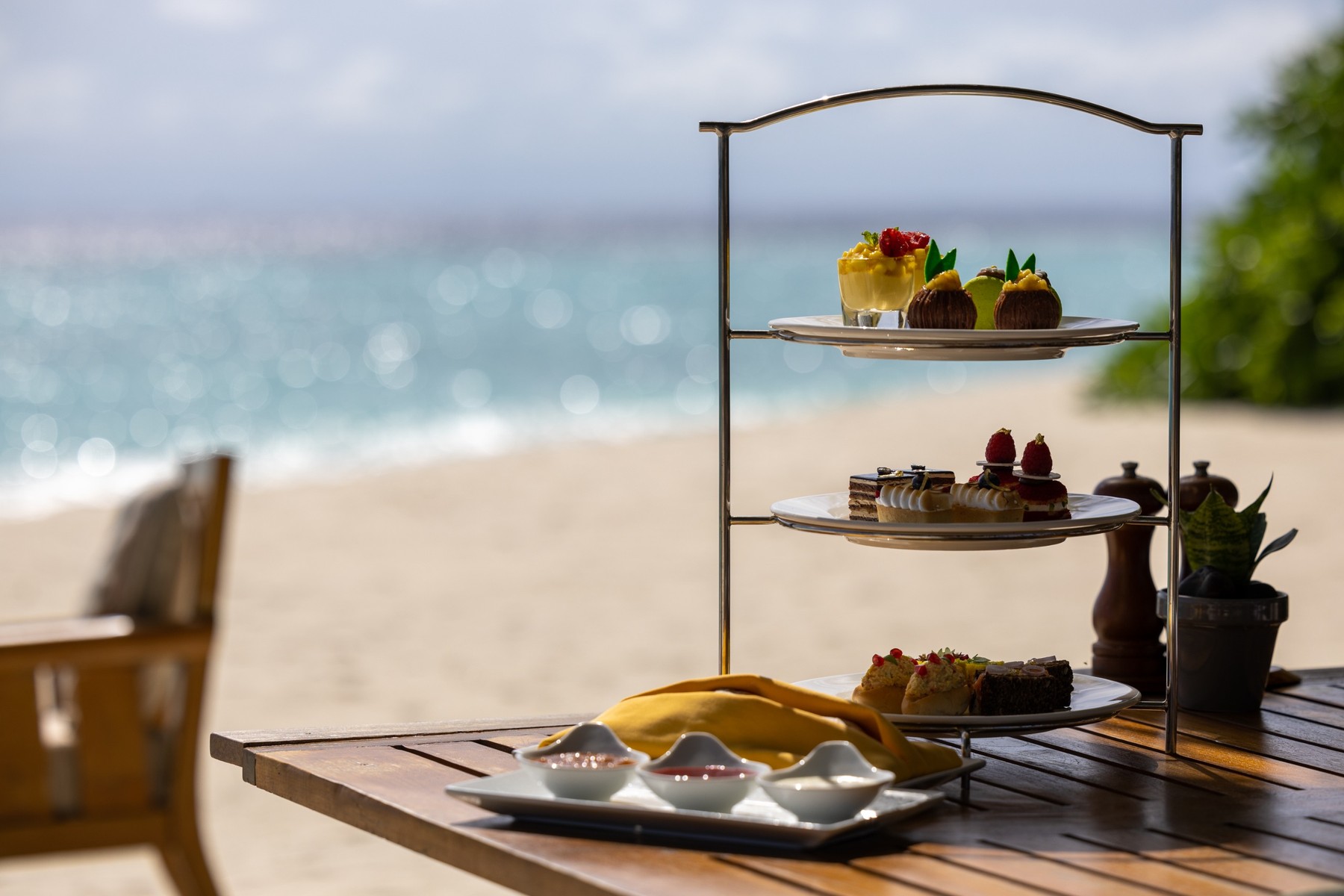 Afternoon Tea — Raffles, Maldives