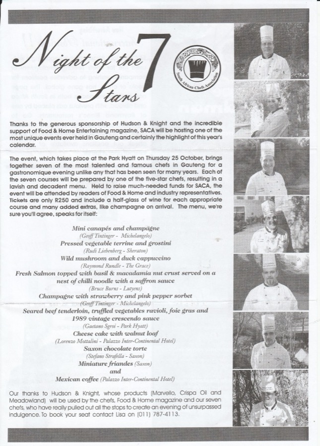Press clipping — Night of the 7 Stars