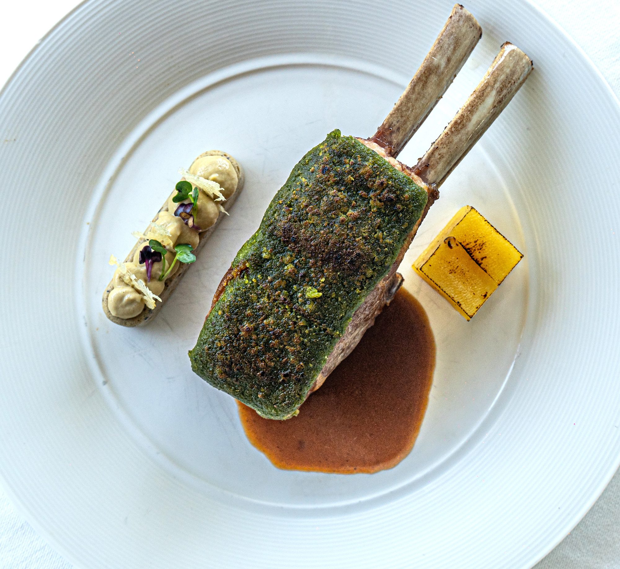 Herb-Crusted Lamb