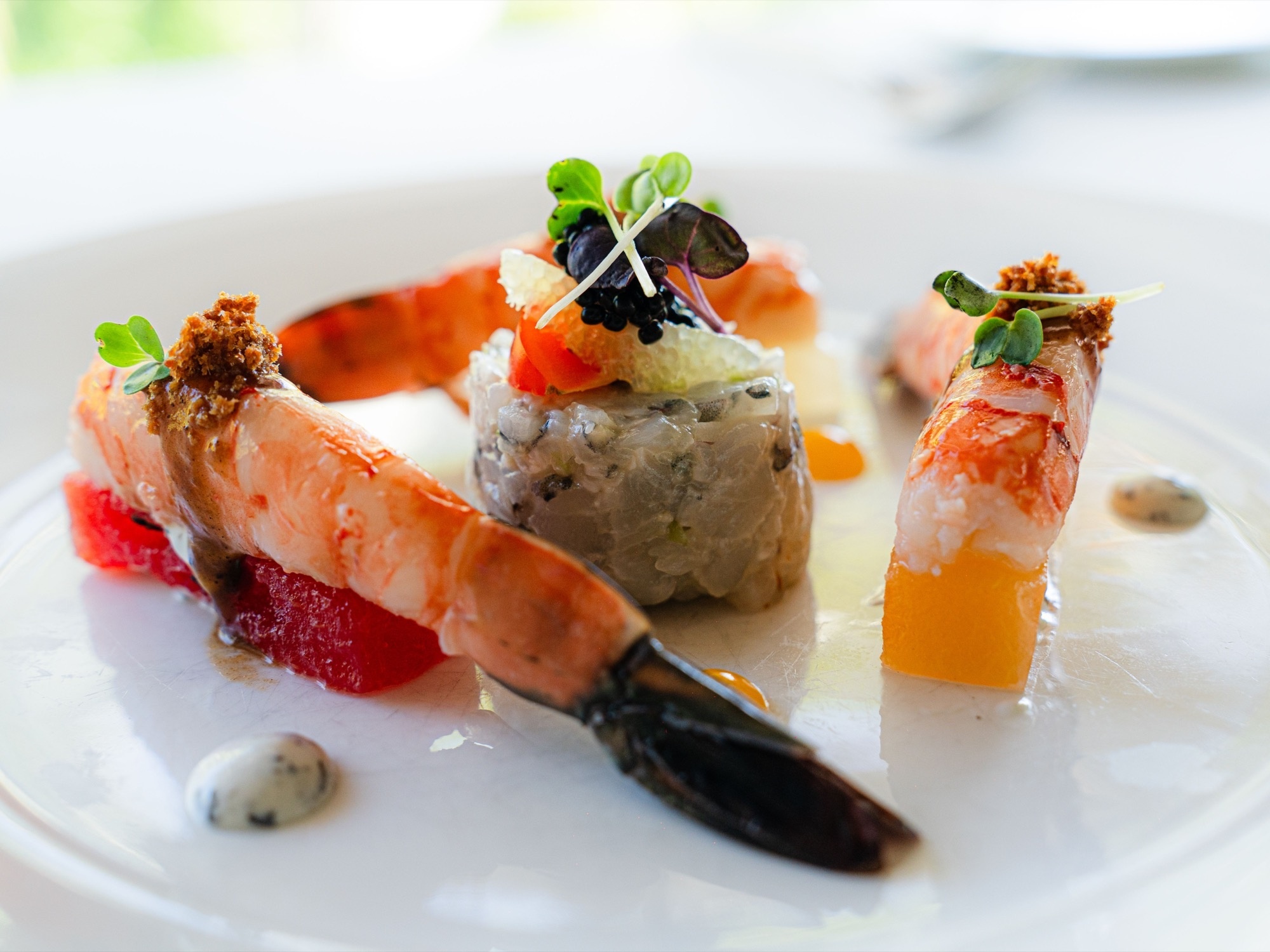 Low-Temperature Prawns