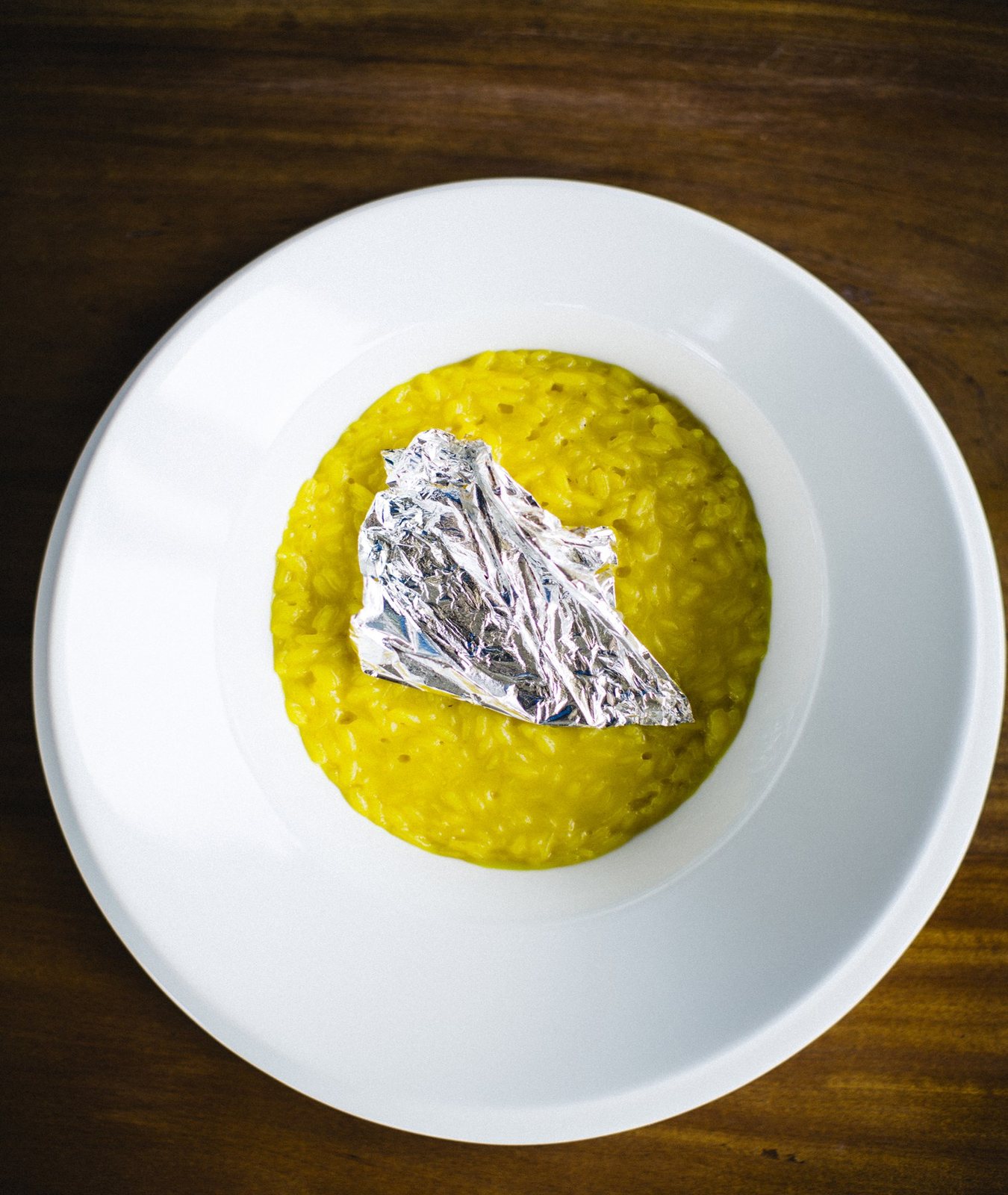 Risotto allo Zafferano Iraniano — Opera Hotel, Kyiv